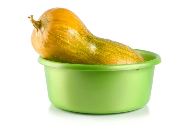 Ripe squash in the container — Stock Photo, Image