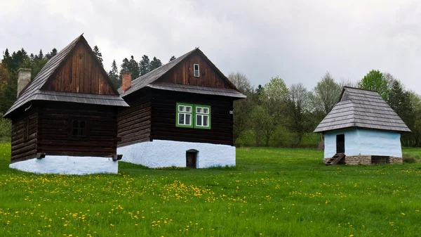 Традиционные дома — стоковое фото
