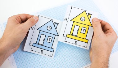 I choose the house in which to live life clipart