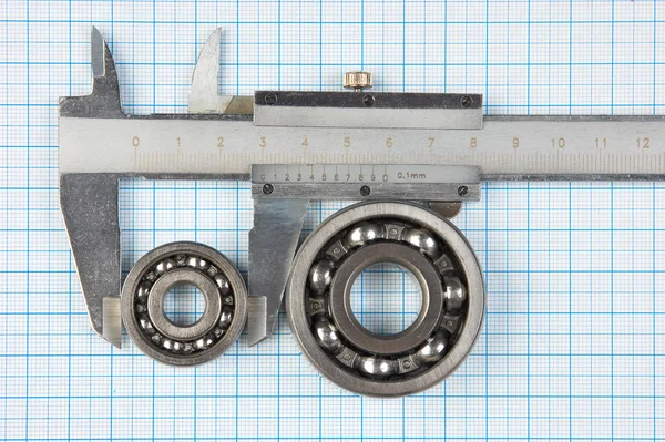 Calliper and a bearing — Stock Photo © Observer #5164280