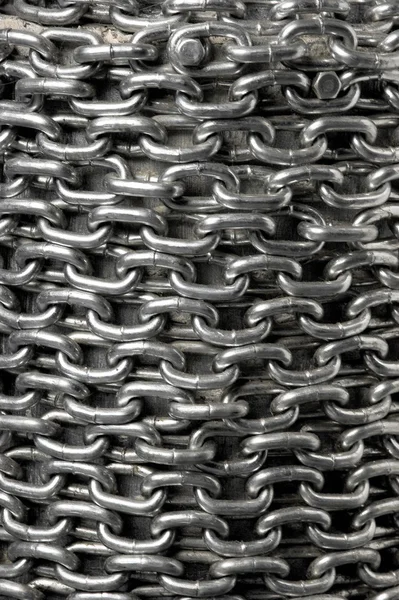 Металлическая цепь — стоковое фото