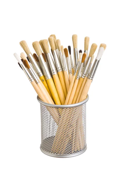 Brushes Isolated White Background — Stock Photo, Image