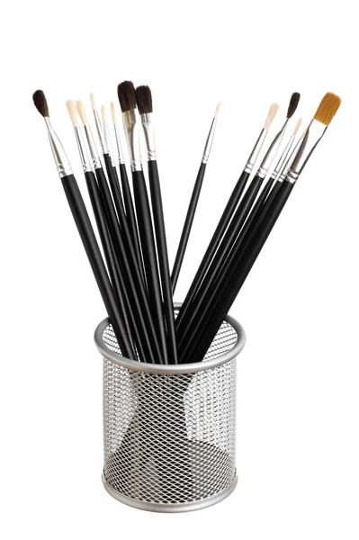 Brushes Isolated White Background — Stock Photo, Image