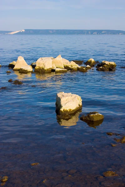 Μεγάλες Πέτρες Στο Ποτάμι — Φωτογραφία Αρχείου
