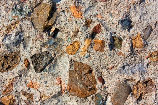 Textura Piedra Con Excavaciones Antiguas —  Fotos de Stock