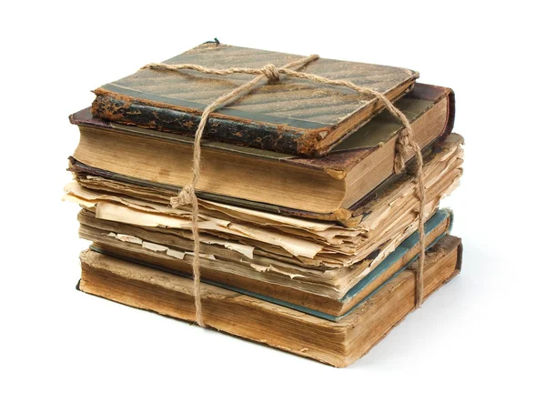 Stará kniha s pomačkaný — Stock fotografie