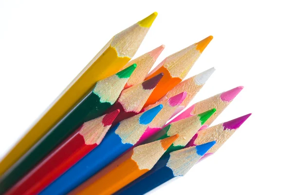 Pencils Isolated White Background — Stock Photo, Image