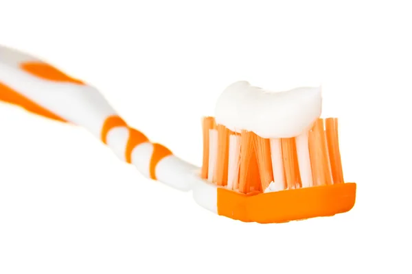 Szczoteczka Zębów Izolowana Białym Tle — Zdjęcie stockowe