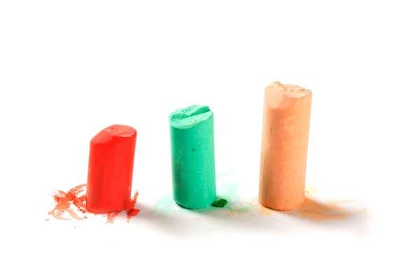 Coloured pastel crayons — Stock Photo, Image