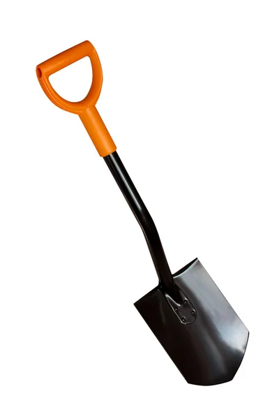 Металлическая лопата — стоковое фото
