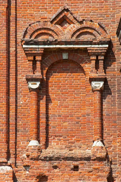 The wall with architectural details — Stock Photo, Image
