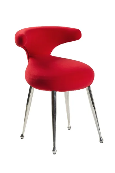 Červená kancelářská židle — Stock fotografie