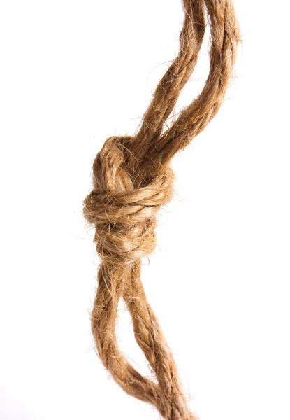 Nudo atado por una cuerda — Foto de Stock