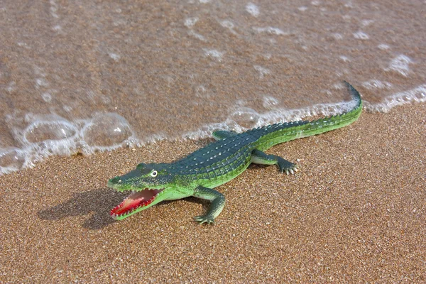 Stock image Toy crocodile