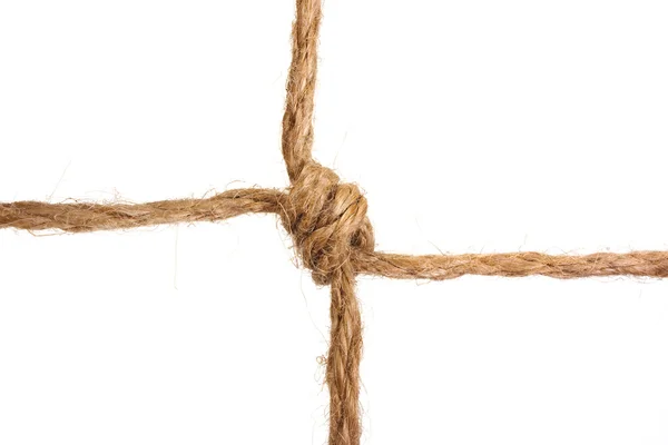 Uzel přivázal lano — Stock fotografie