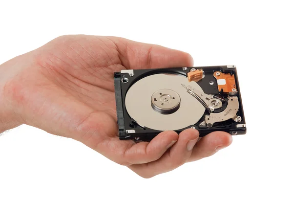 Record information on the hard disk — Stock Photo, Image