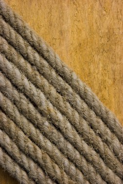 Texture of the ropes