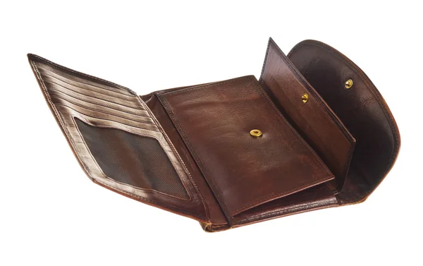 革製の財布 — ストック写真