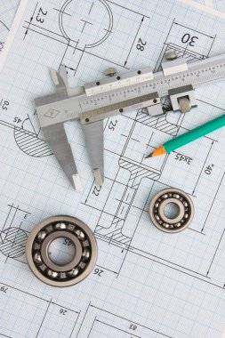 Tools and mechanisms detail clipart