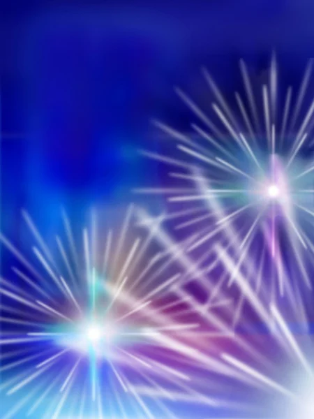 Fireworks illustration — Stock Photo, Image