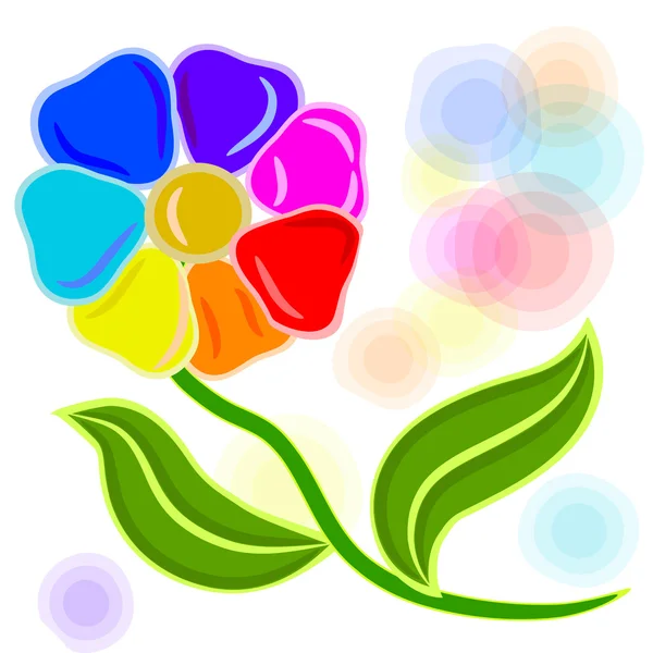 Flores de manzanilla — Vector de stock