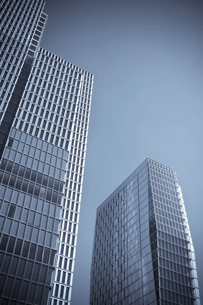 Two towers, Frankfurt am Main — Stock Photo, Image