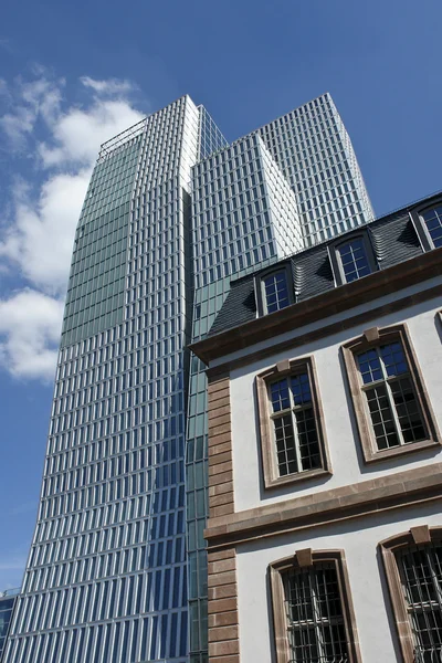 Architectural diversity, Frankfurt — Stock Photo, Image