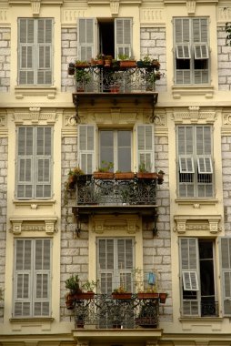 balkon, güzel, Fransız Rivierası