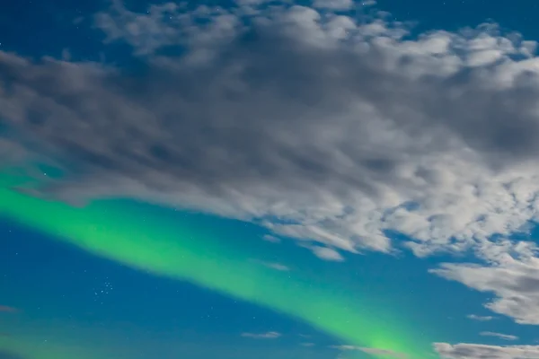 Aurora boreal (auroras boreales) pantalla — Foto de Stock