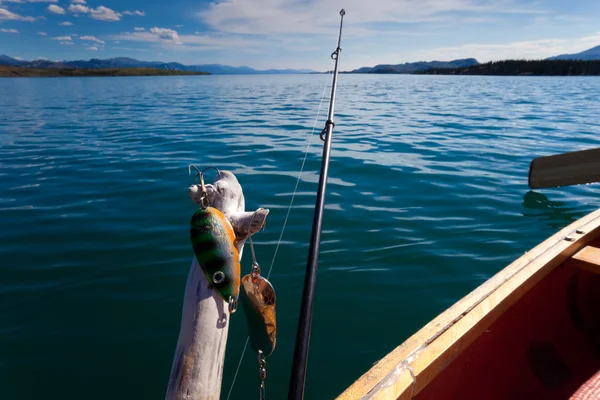Concetto di pesca andato — Foto Stock