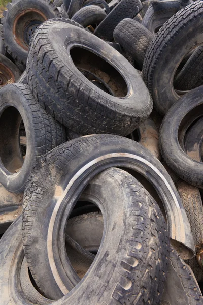 Old tires background — Stock Photo, Image