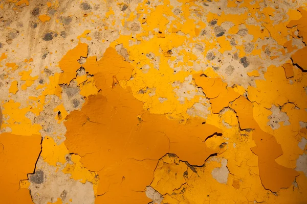 黄色油漆抽象 — 图库照片