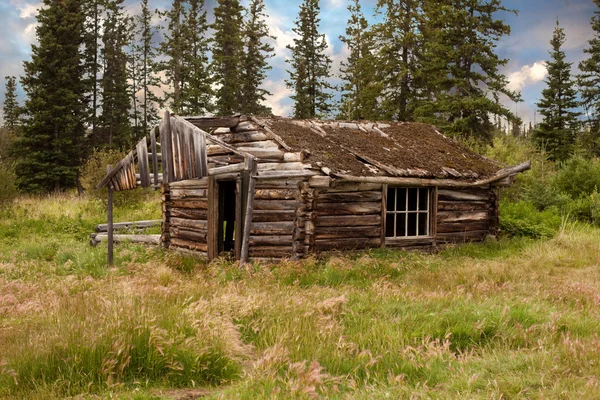Cabine de Yukon vintage — Fotografia de Stock