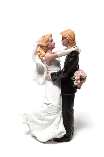 stock image Wedding cake figurine