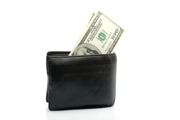 Dolarlı cüzdan — Stok fotoğraf