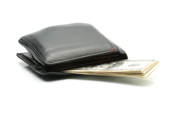 Wallet with dollars — Stock Photo, Image