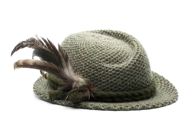 Old-fashioned bavarian man's hat — Stock Photo, Image