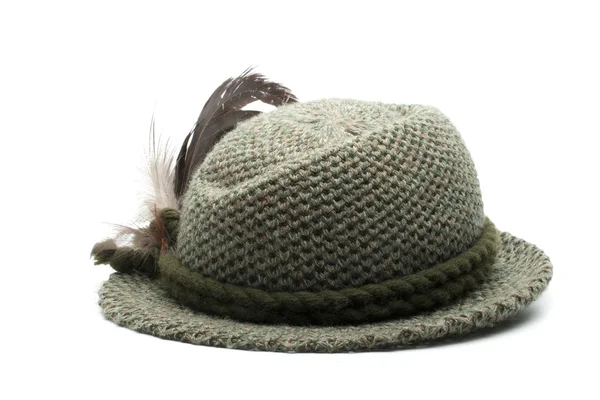 Старомодна баварська чоловіча шапка — стокове фото