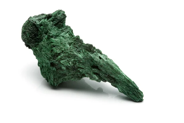 Zielonego malachitu pochodzącego z Zairu — Zdjęcie stockowe