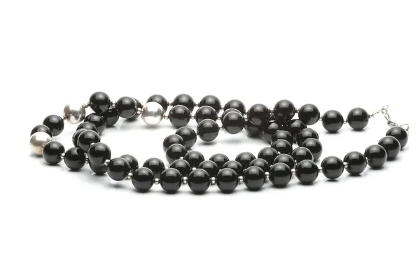 stock image Black onyx necklace