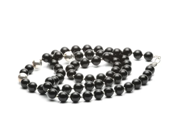 stock image Black onyx necklace