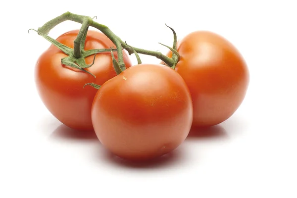 Three tomatoes — Stock Photo, Image