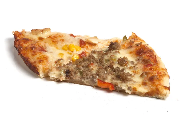 Delar av pizza — Stockfoto