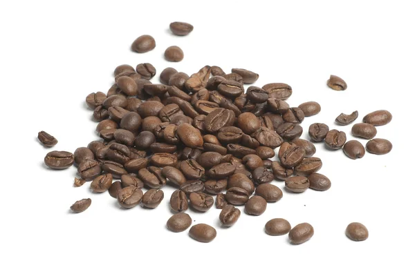 Σωρό από κόκκους καφέ — Φωτογραφία Αρχείου