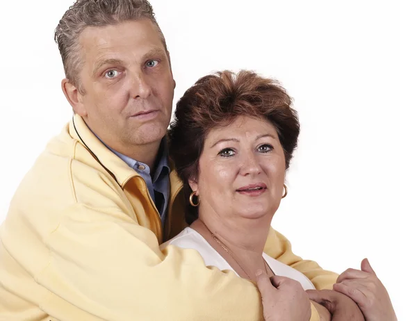 Attraktiv äldre par — Stockfoto