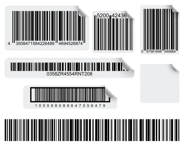 Barcode afdrukken — Stockvector