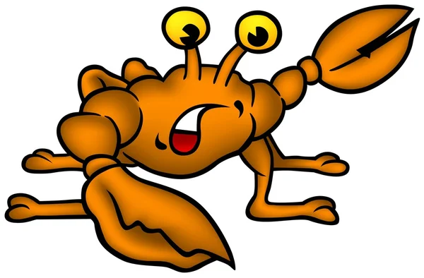 Kleine Krabbe — Stockvektor