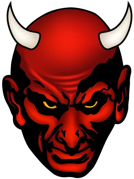 Диявол голова — стоковий вектор