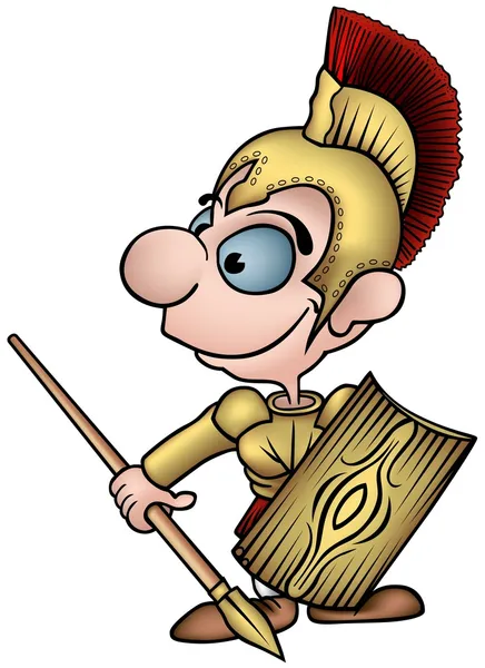 Римский солдат — стоковый вектор