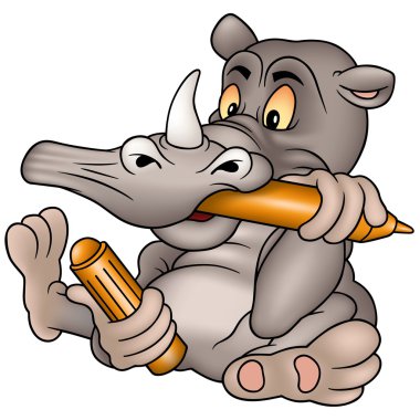 Rhino Painter clipart